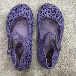 Mini Melissa Purple Kids Sandals
